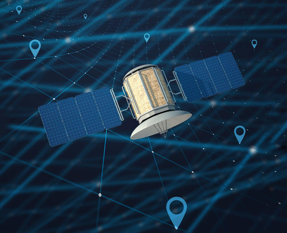 Satellite correction service coverage
