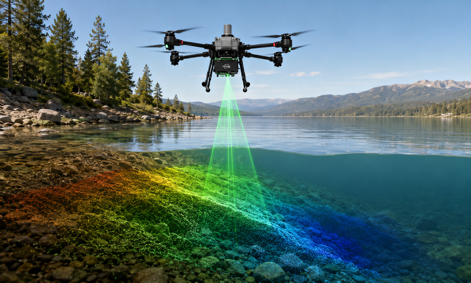 Tersus MVP B1 Designed for Shallow-Water Bathymetry for product feature workflow