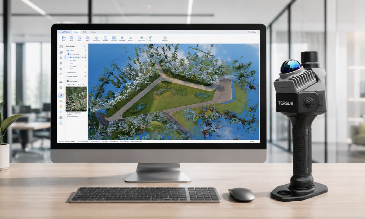 Tersus MVP S1 MVPStudio — From Raw Scan to Professional Output for product feature workflow